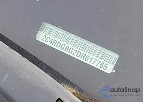 2013 Dodge Grand Caravan Se z USA, uszkodzony, nr VIN 2C4RDGBG2DR617765